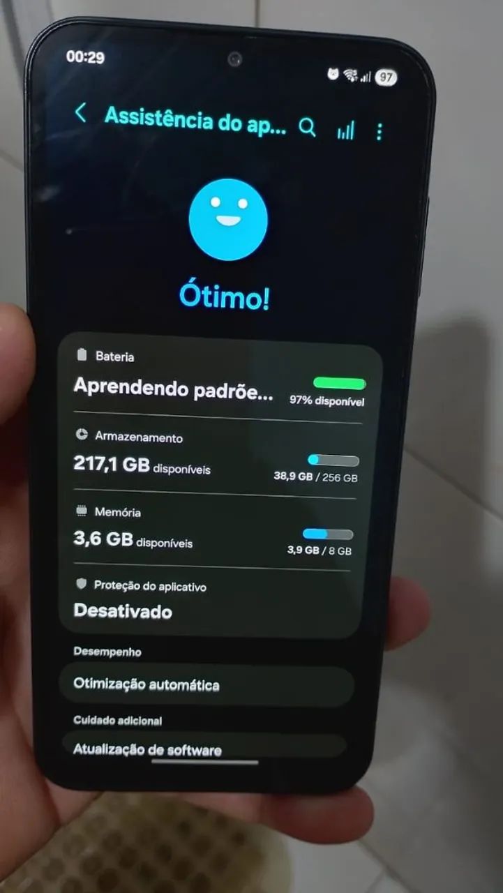 Celular completo com caixa e carregador  todo original  - Foto 4