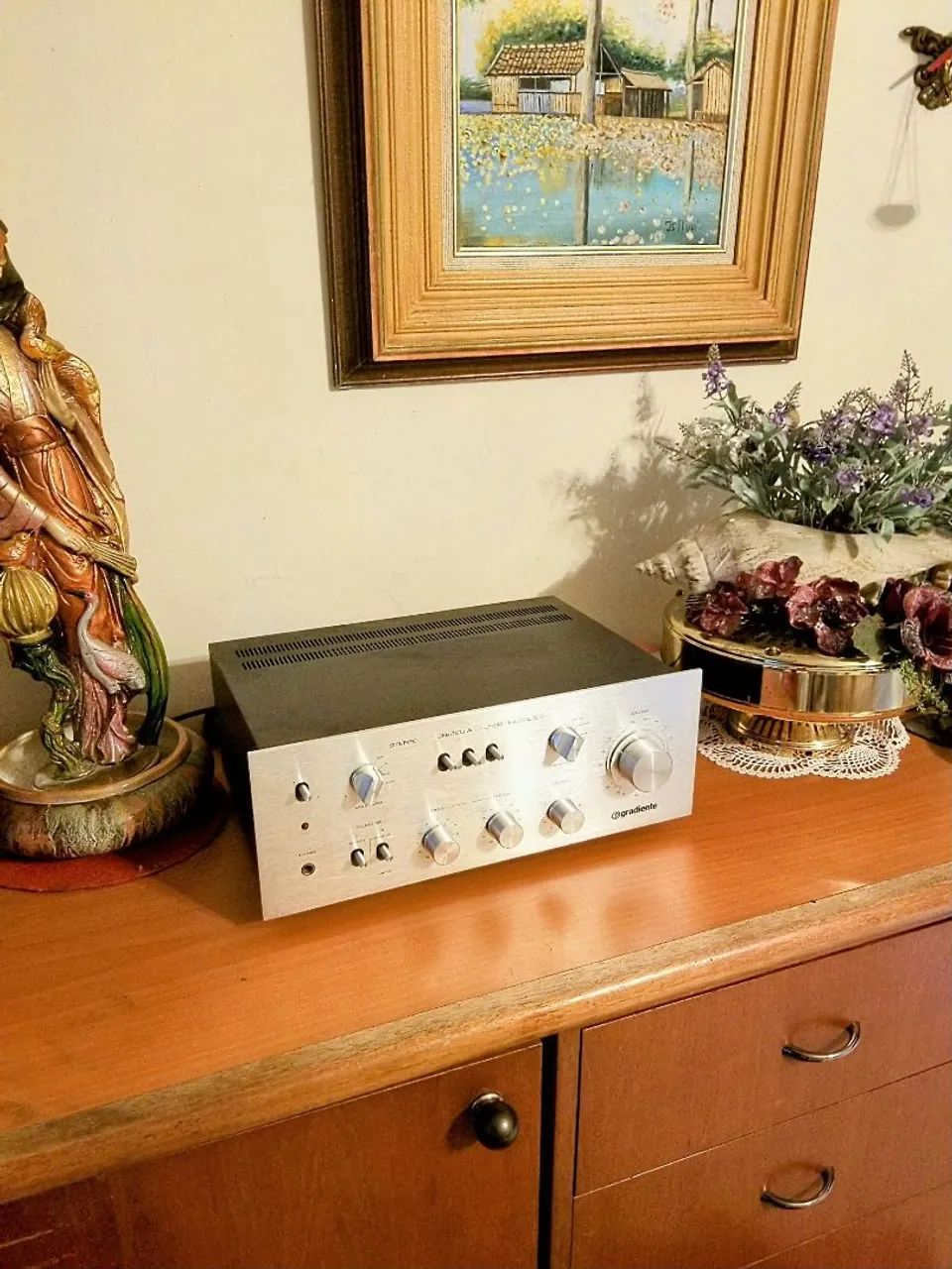 Amplificador Gradiente Model 120 (Com Defeito ) - Foto 4