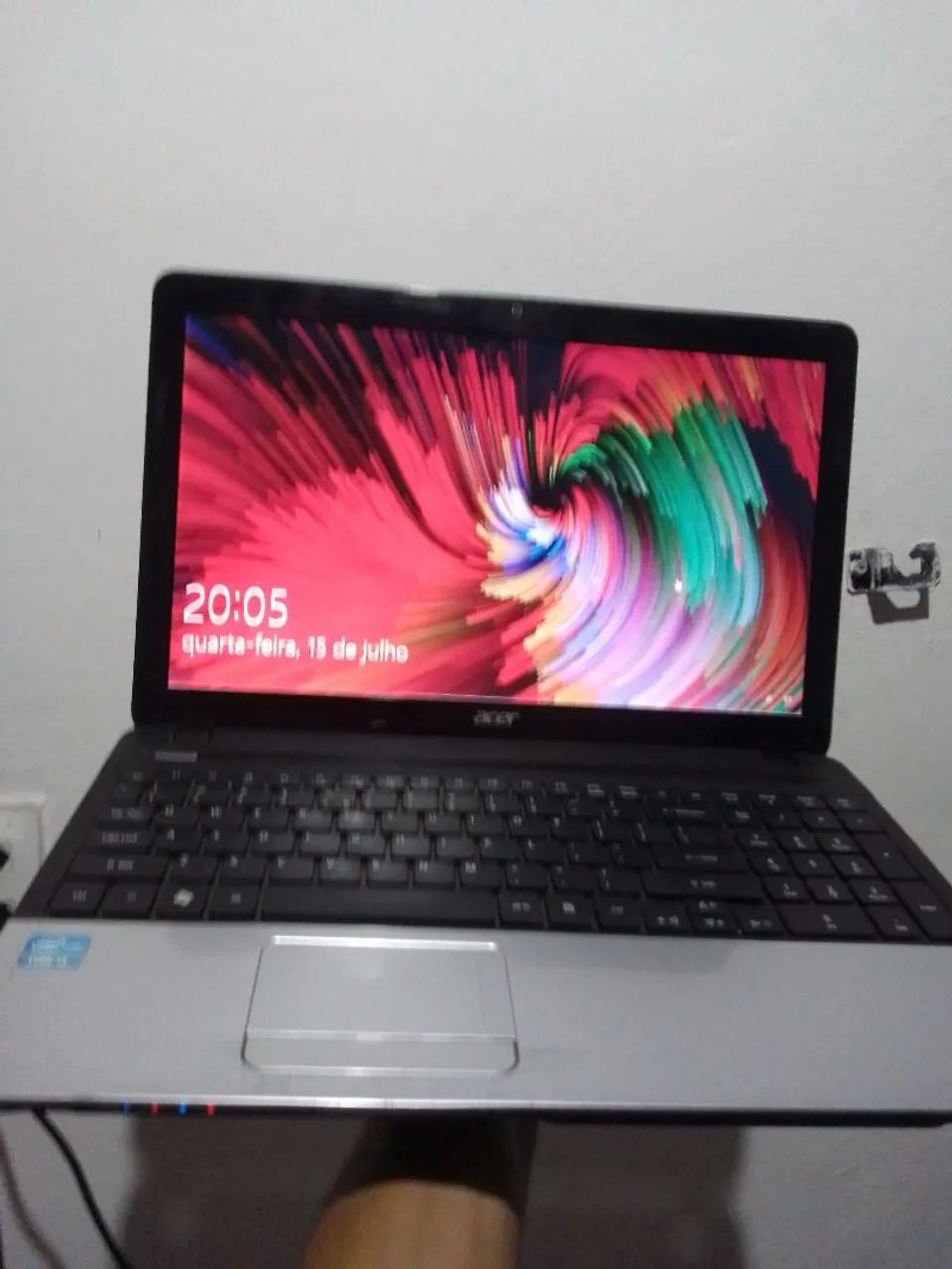 Notebook ACER. 15 polegadas. Core I3. 4 GB de memória. Bateria boa. Funcionando  - Foto 2