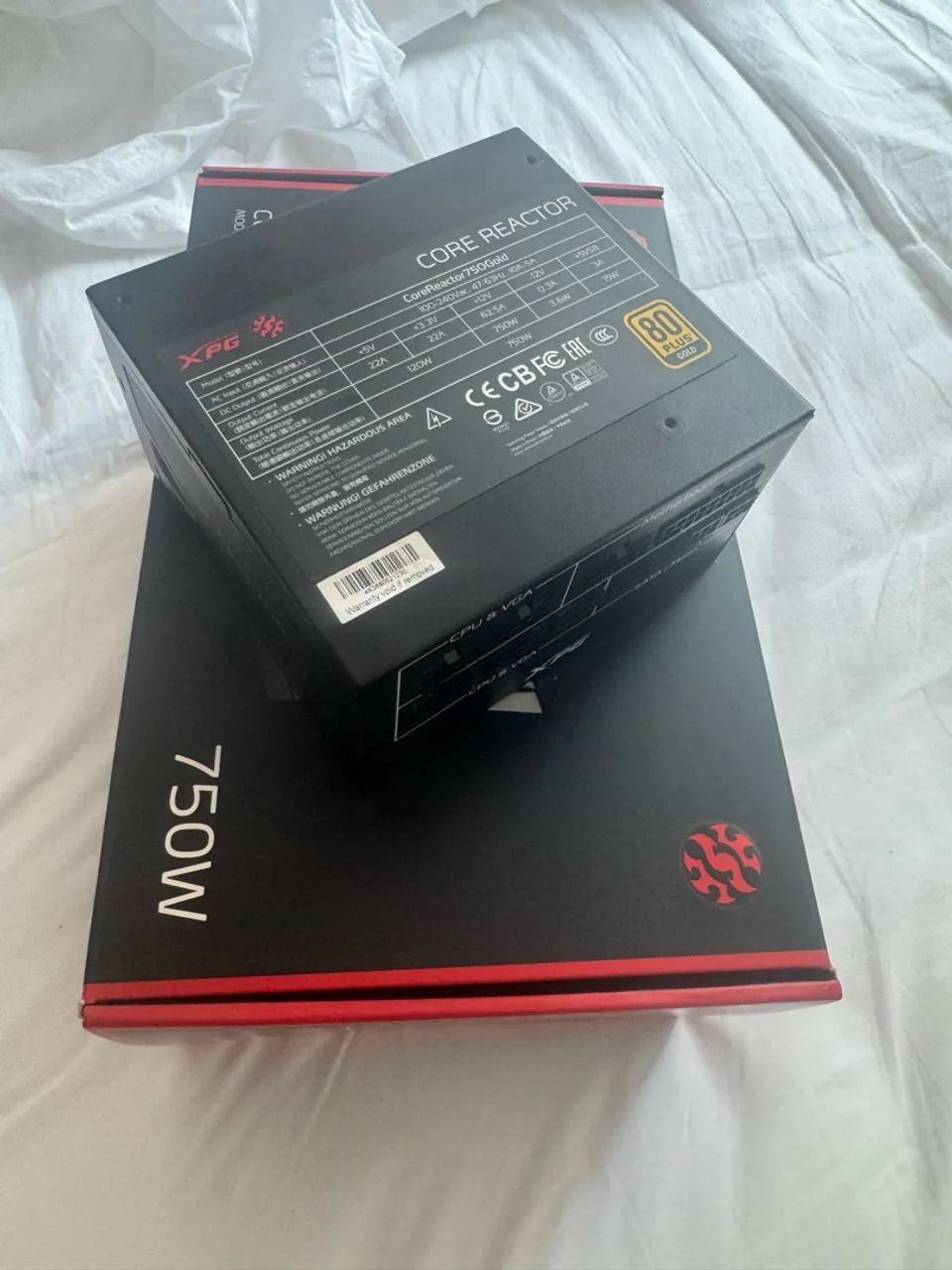 Fonte XPG Core Reactor 750W 80 Plus Gold Full Modular - Foto 3