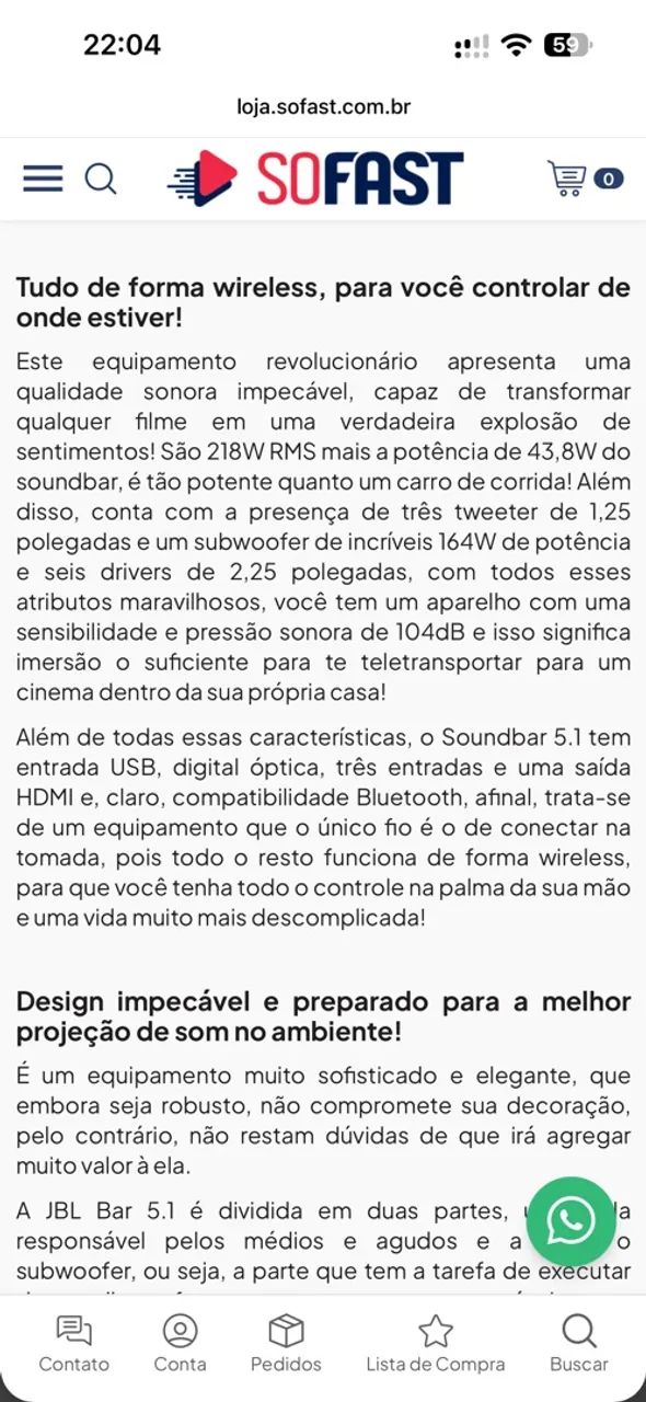 Jbl sound bar 5.1 - Foto 5