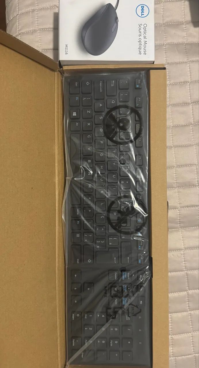 Mouse e Teclado Dell (NOVO na caixa) - Foto 2