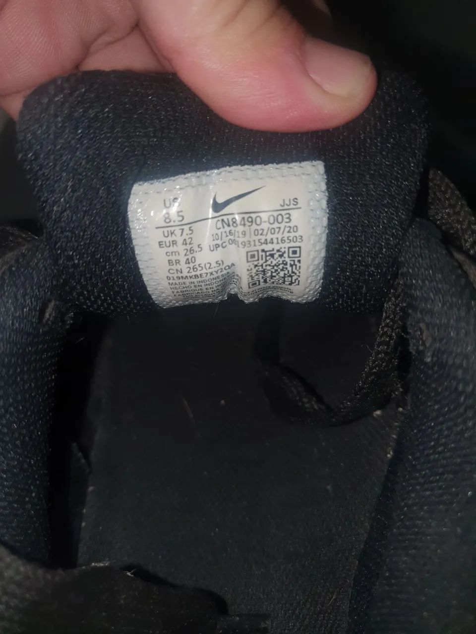 Tenis Nike Air Max preto - Foto 5