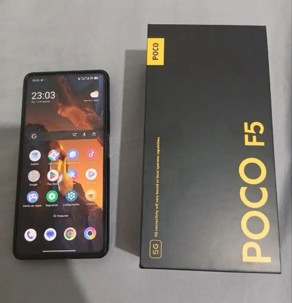 Poco F5 completo e sem detalhes  - Foto 2