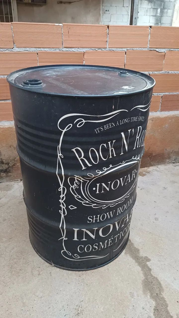 Vendo tambor de alumínio 200 lts - Foto 2