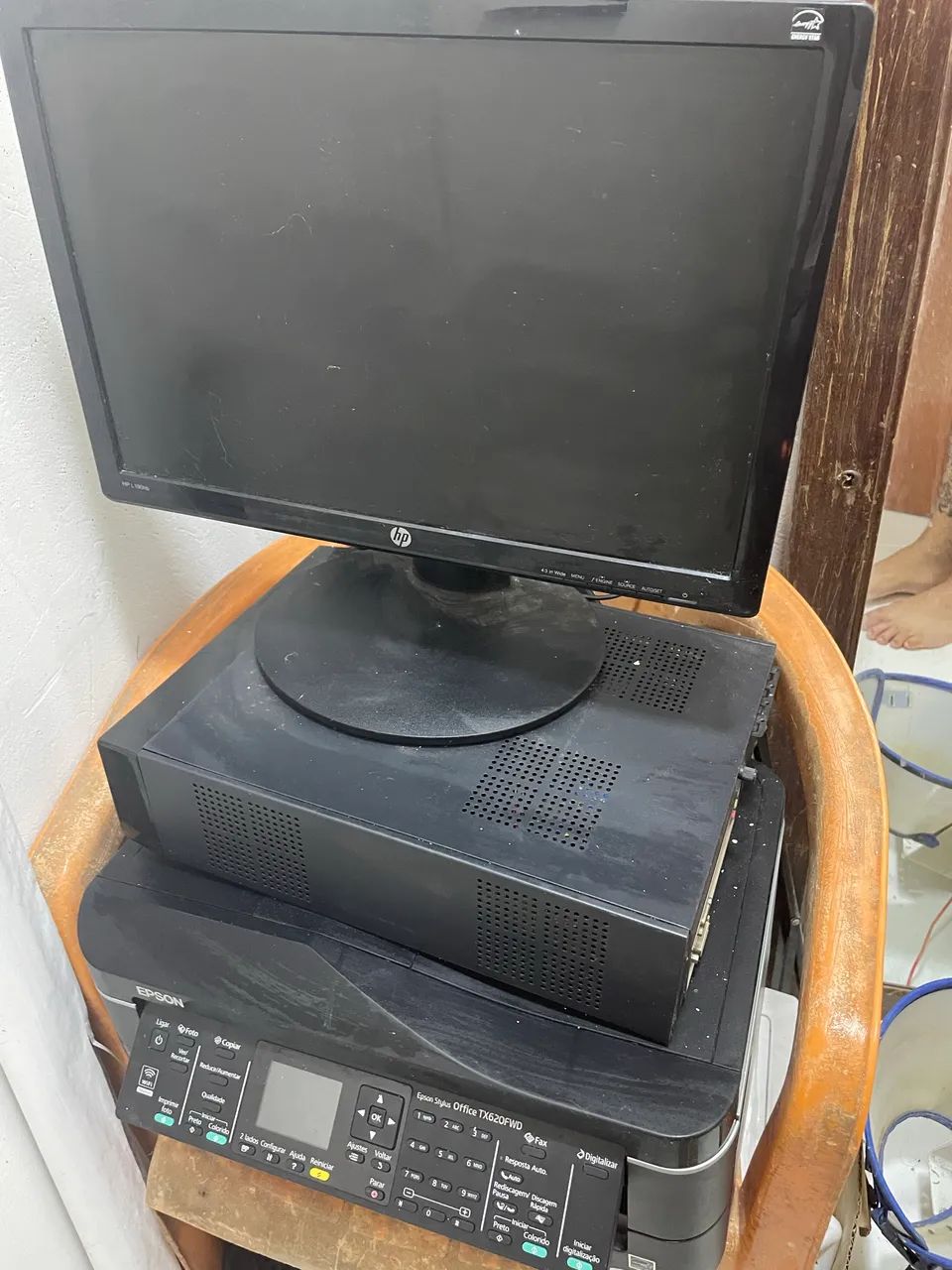 Computador completo com impressora Epson 