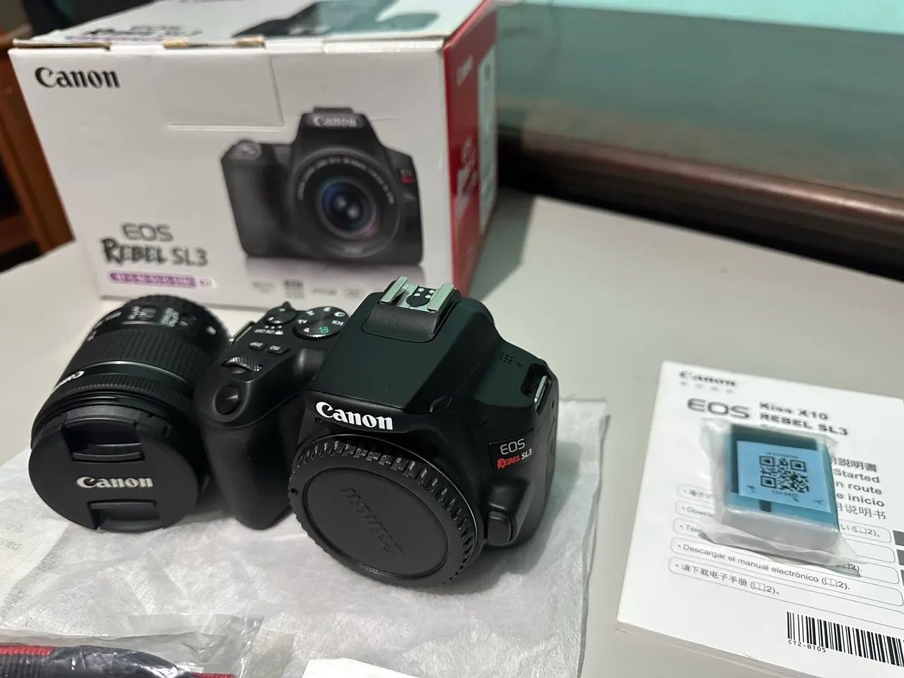 Canon EOS Rebel SL3 + Lente EF-S 18-55 IS STM - Foto 3
