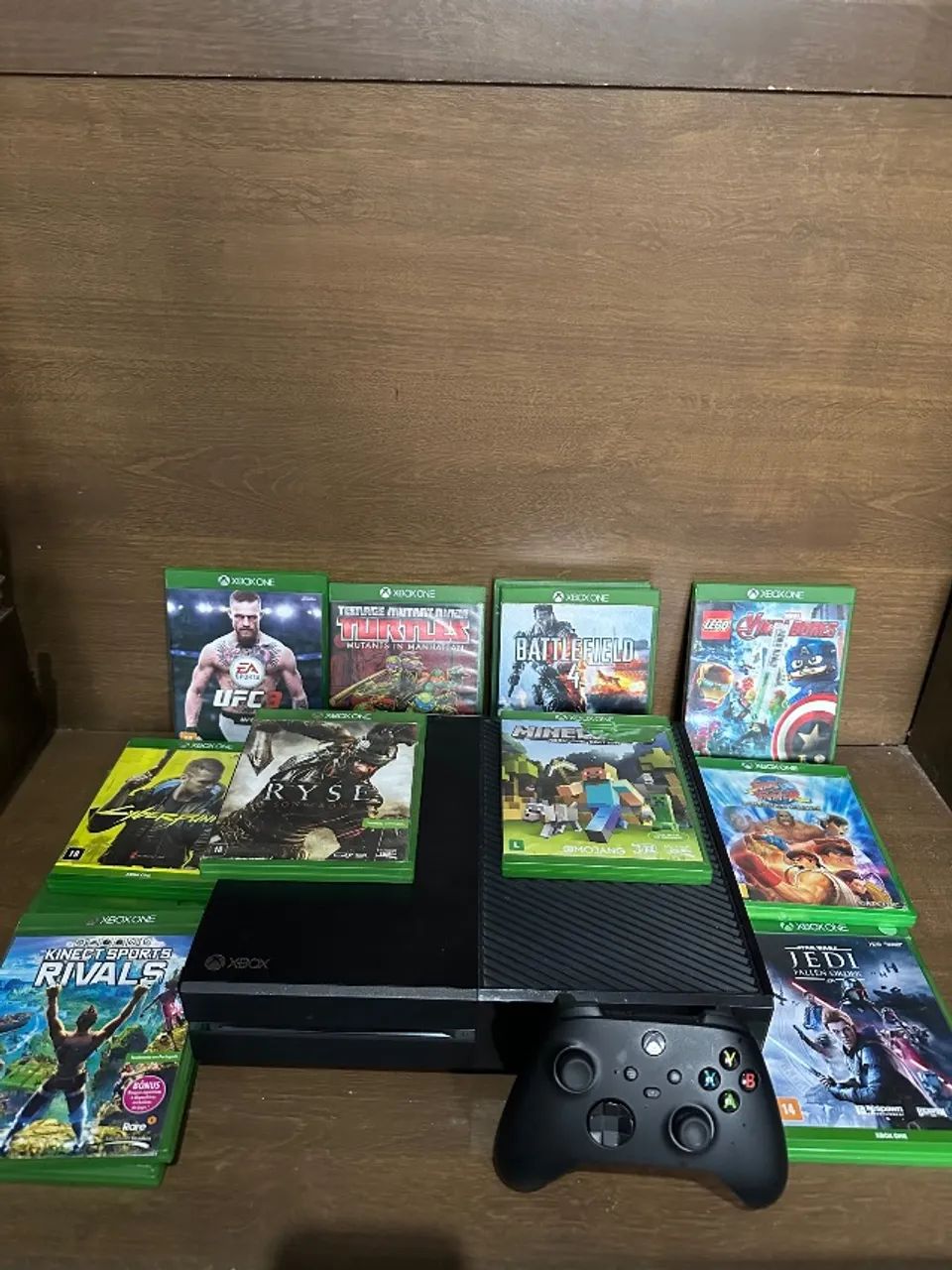 X Box one com jogos e controle ?  - Foto 3