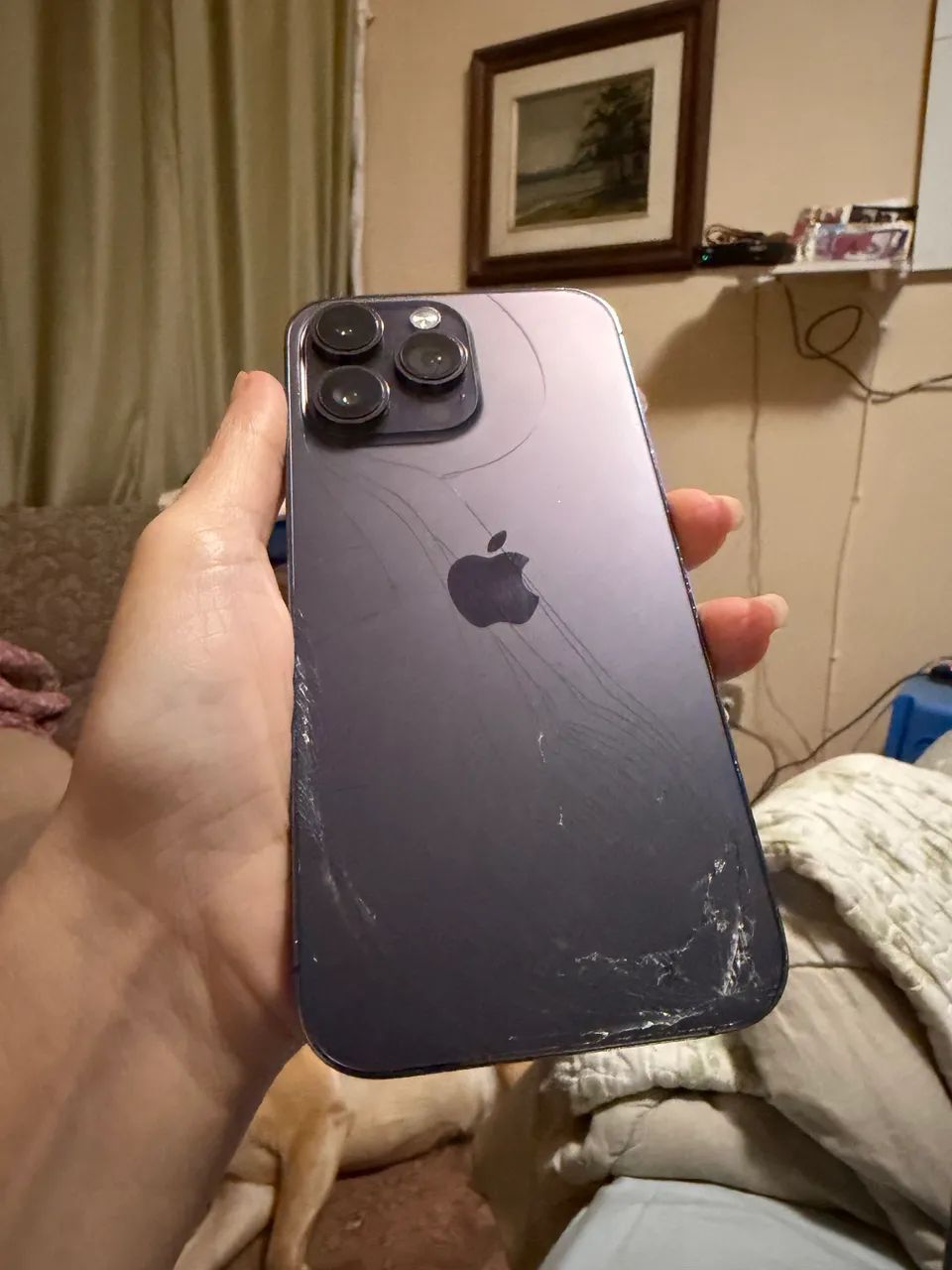 I PHONE PRO MAX 14 ROXO - Foto 5