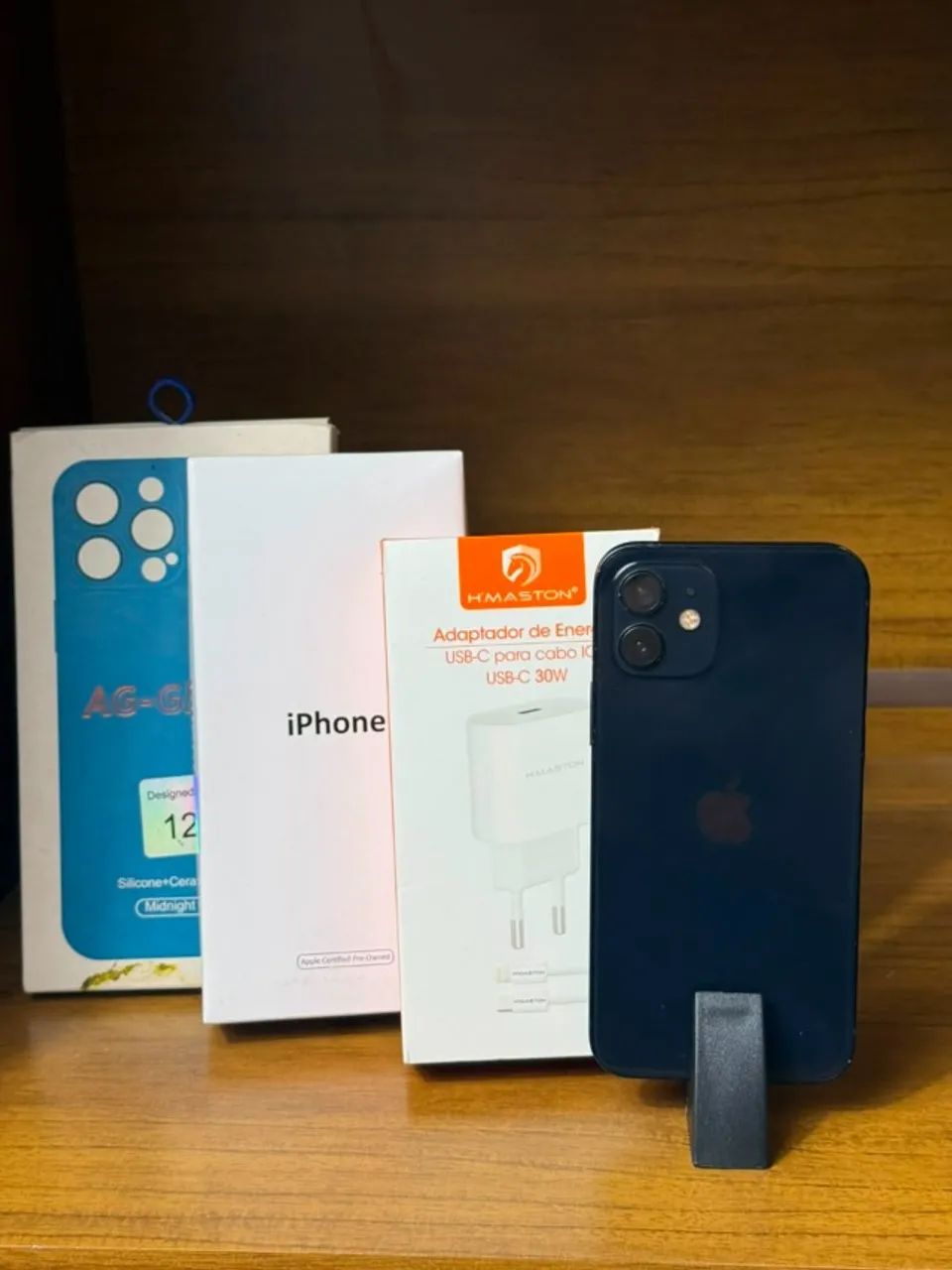 IPHONE 12 128 GB TODO ORIGINAL COM CAIXA E ACESSÓRIOS