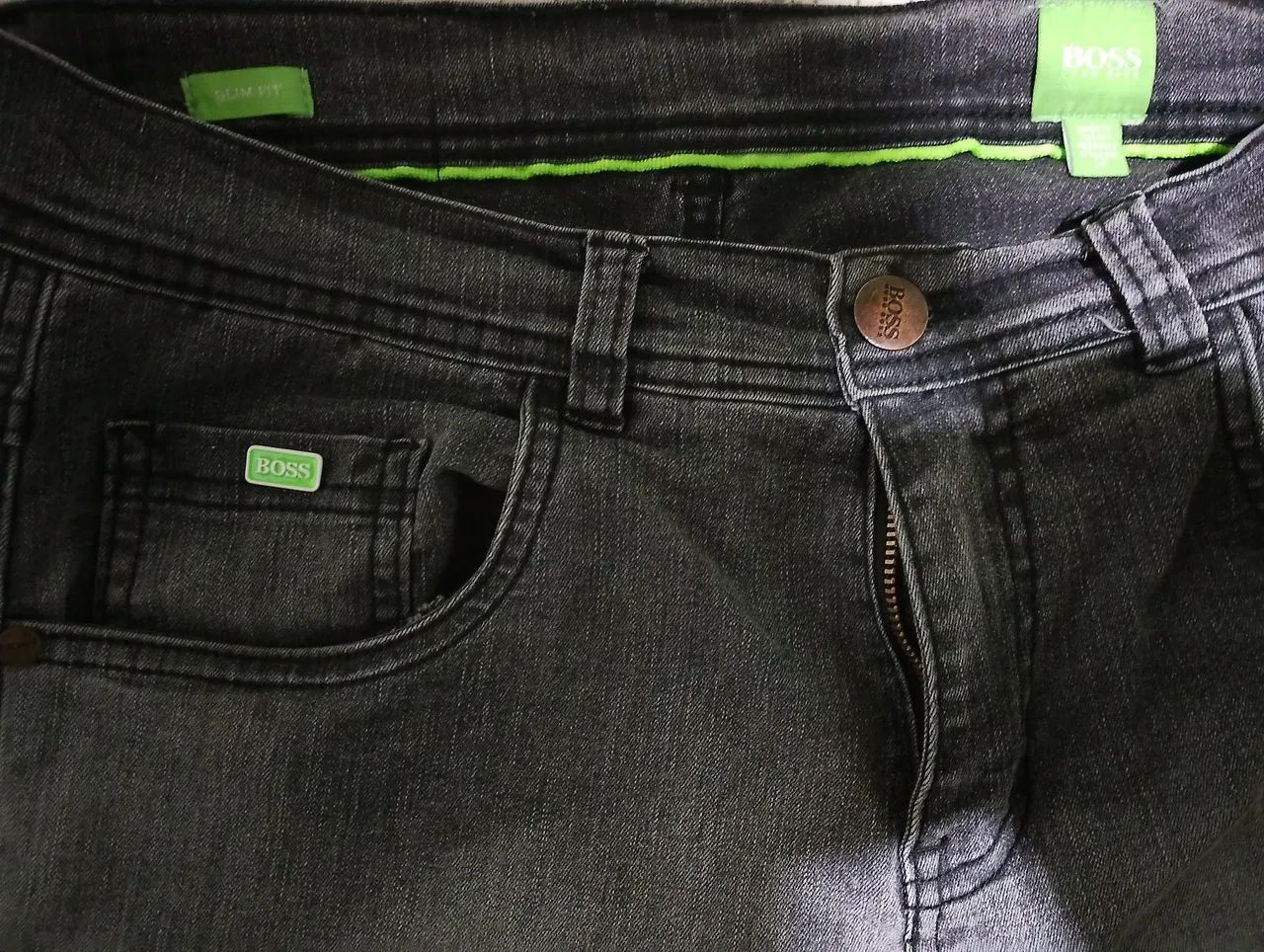 Bermuda Jeans Hugo Boss masculino original  - Foto 2