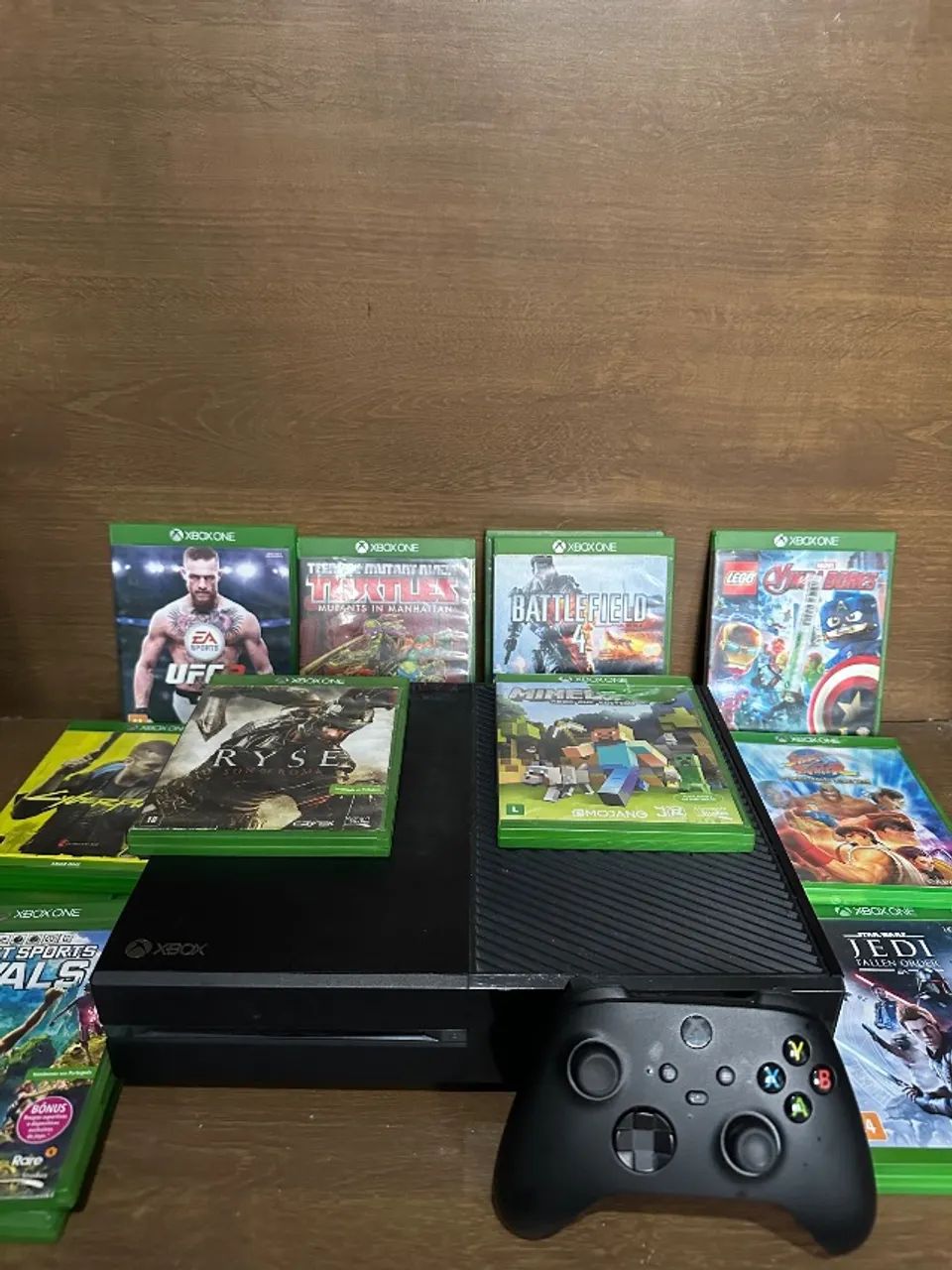 X Box one com jogos e controle ?  - Foto 4