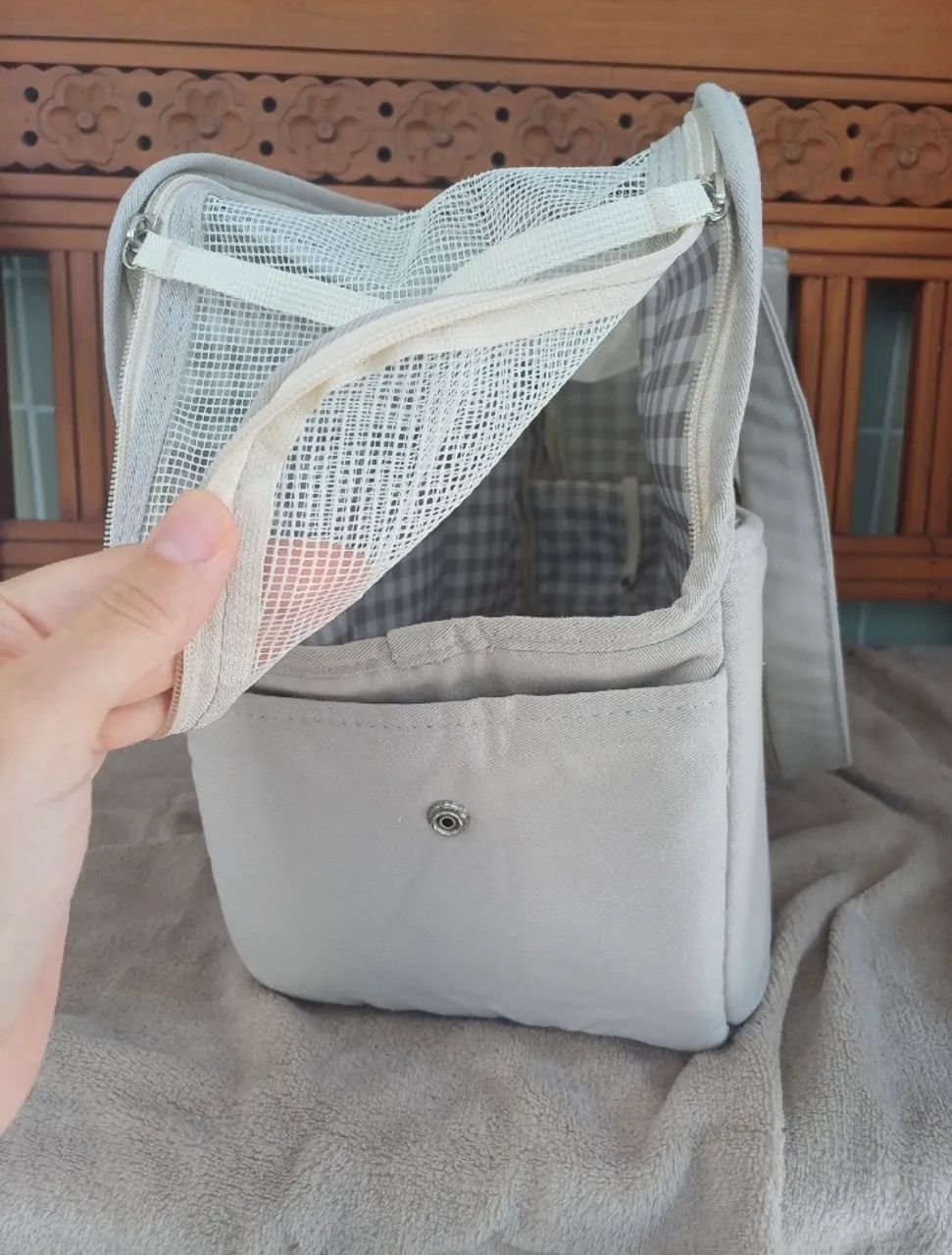 Bolsa de Transporte Pet Onecute - Tam M (NOVA) - Foto 4