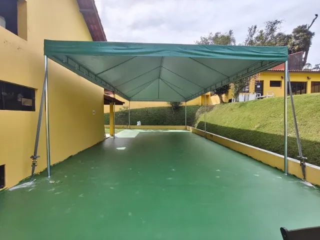 TENDA PIRAMIDAL TUBULAR 12x6 pé 2,5mt - Foto 3