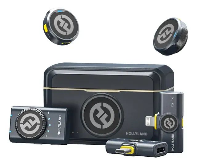 Microfone Hollyland Lark M2 Combo - Novo Lacrado