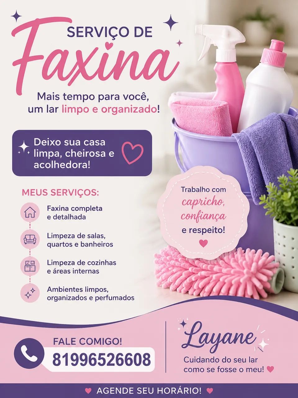 Serviços de limpeza 