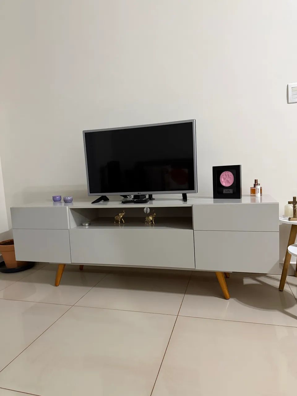 RACK CINZA RETRÔ 