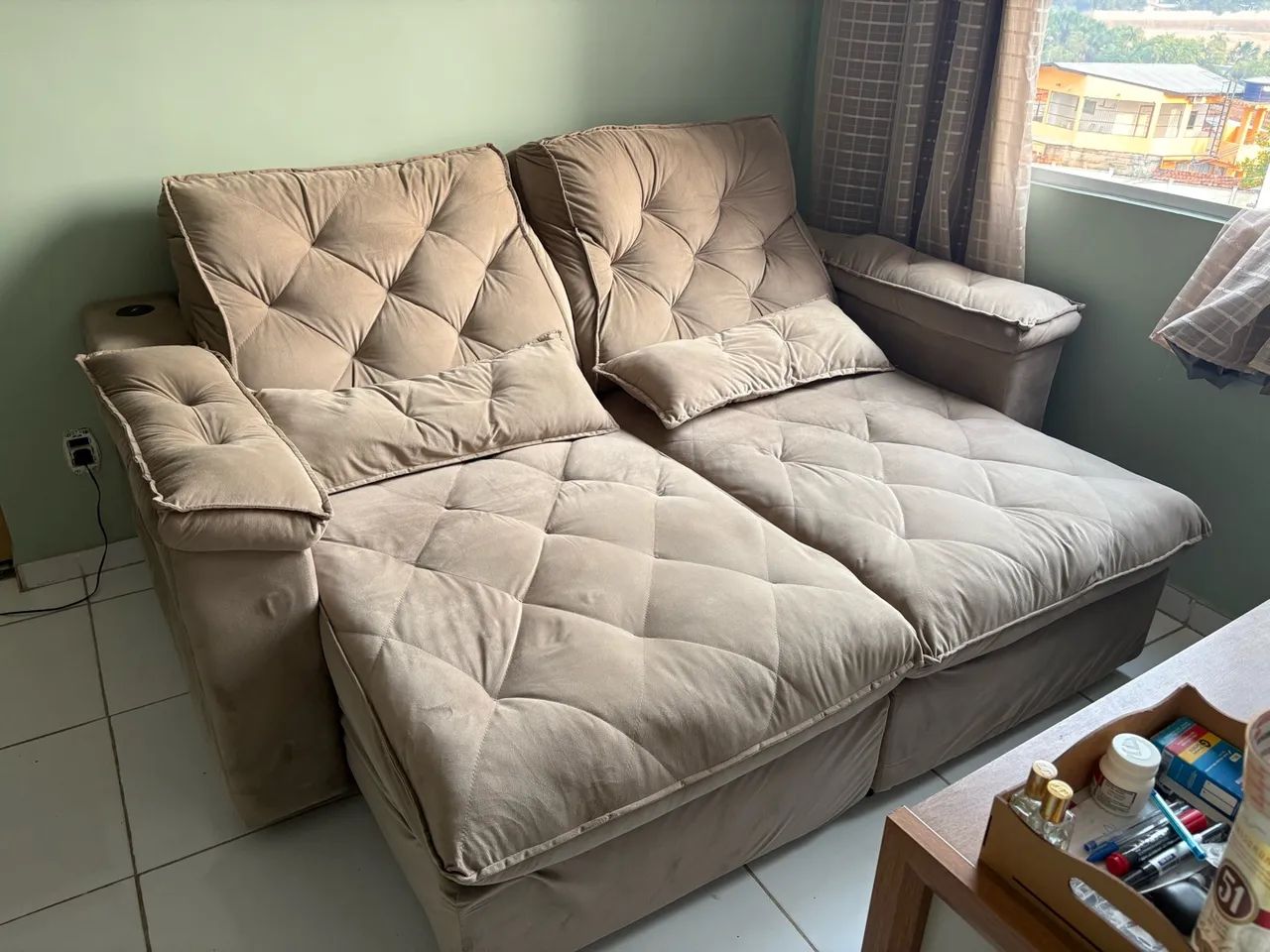 Sofá reclinável de luxo - Foto 2