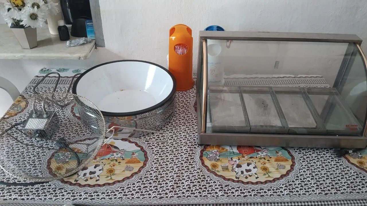 Tacho e estufa semi novos 