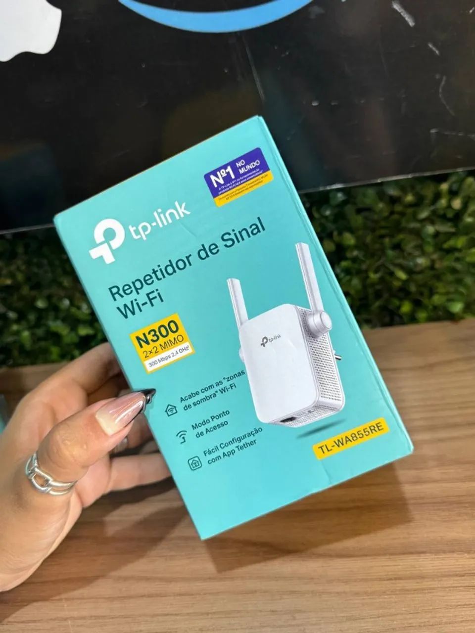 Repetidor de Sinal Wifi TP-Link 2.4G - N1 NO MUNDO