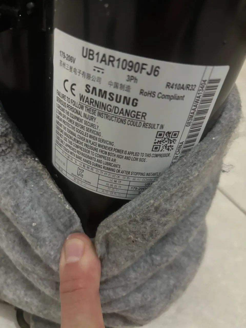 Compressor Ar-condicionado Samsung 9000 - Foto 2