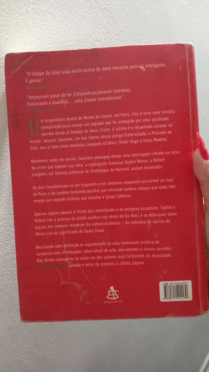 Livro O Código Da Vinci - Foto 2