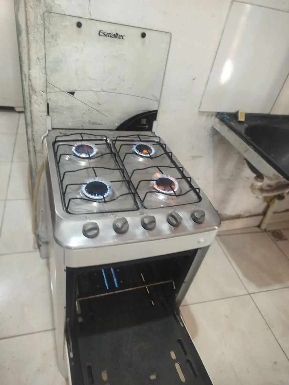 fogão usado não e automático  - Foto 4