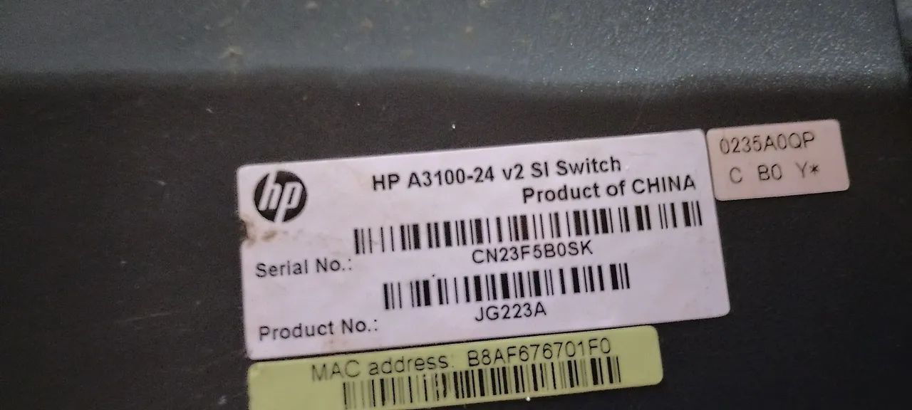HP Switch A3100 - Foto 2