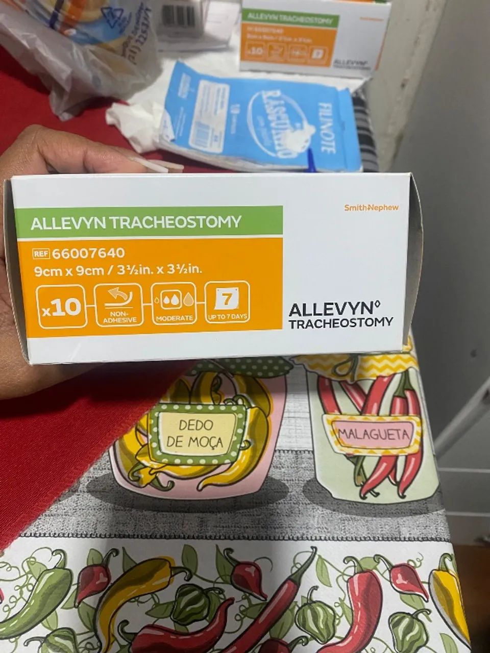 Curativo de espuma 