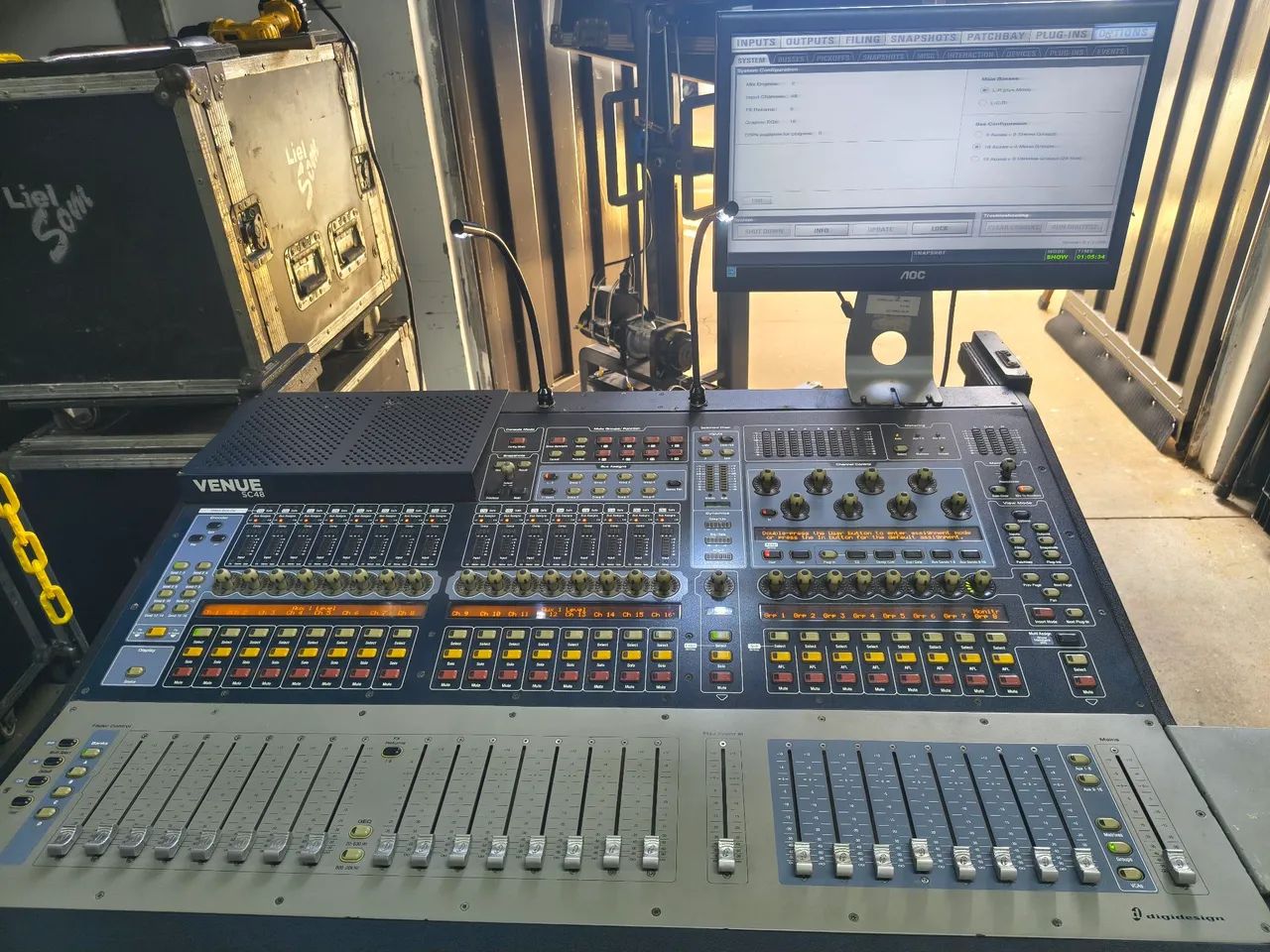 Console digital Venue Digidesign SC 48 