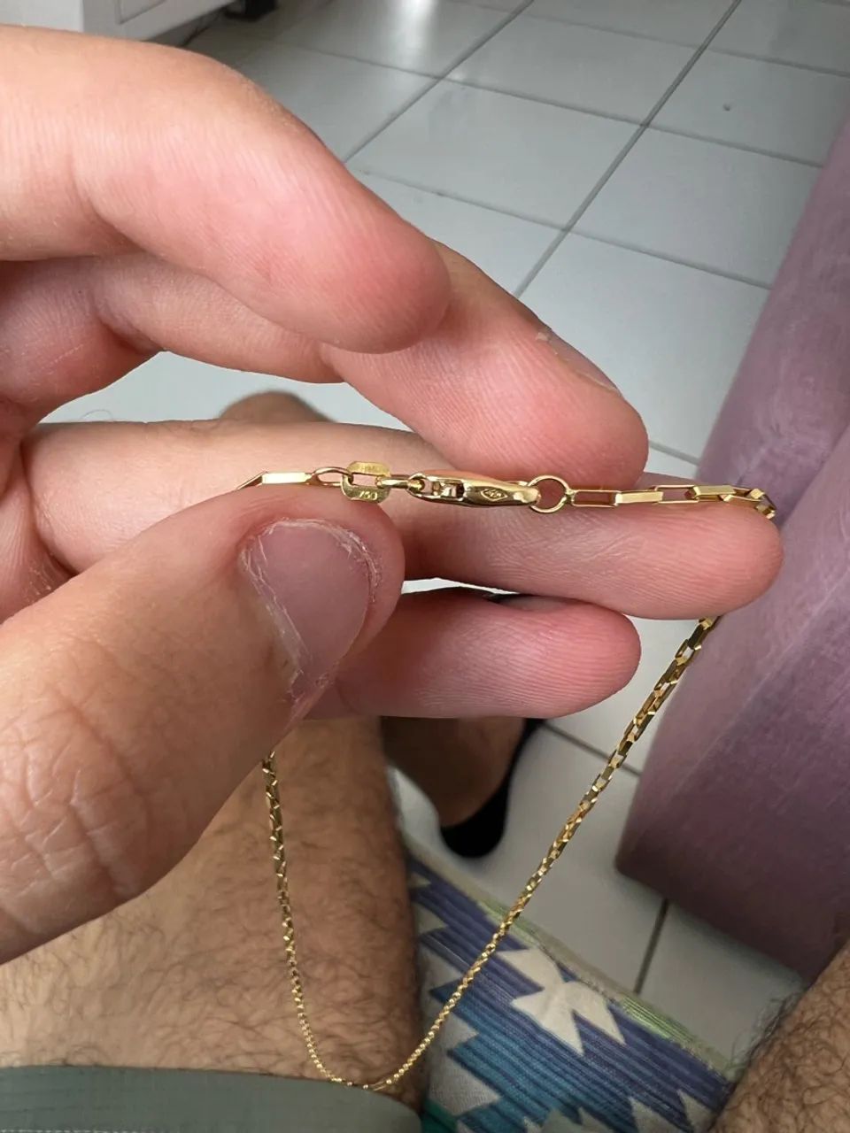 CORRENTE EM OURO 18K - Foto 2