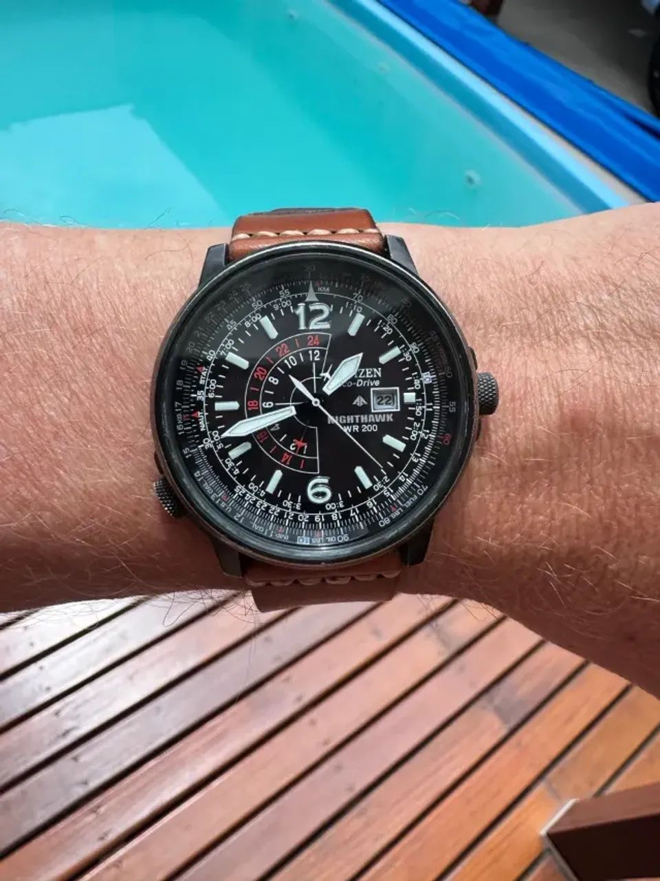 Relógio Citizen Nighthawk Eco-Drive  - Foto 2