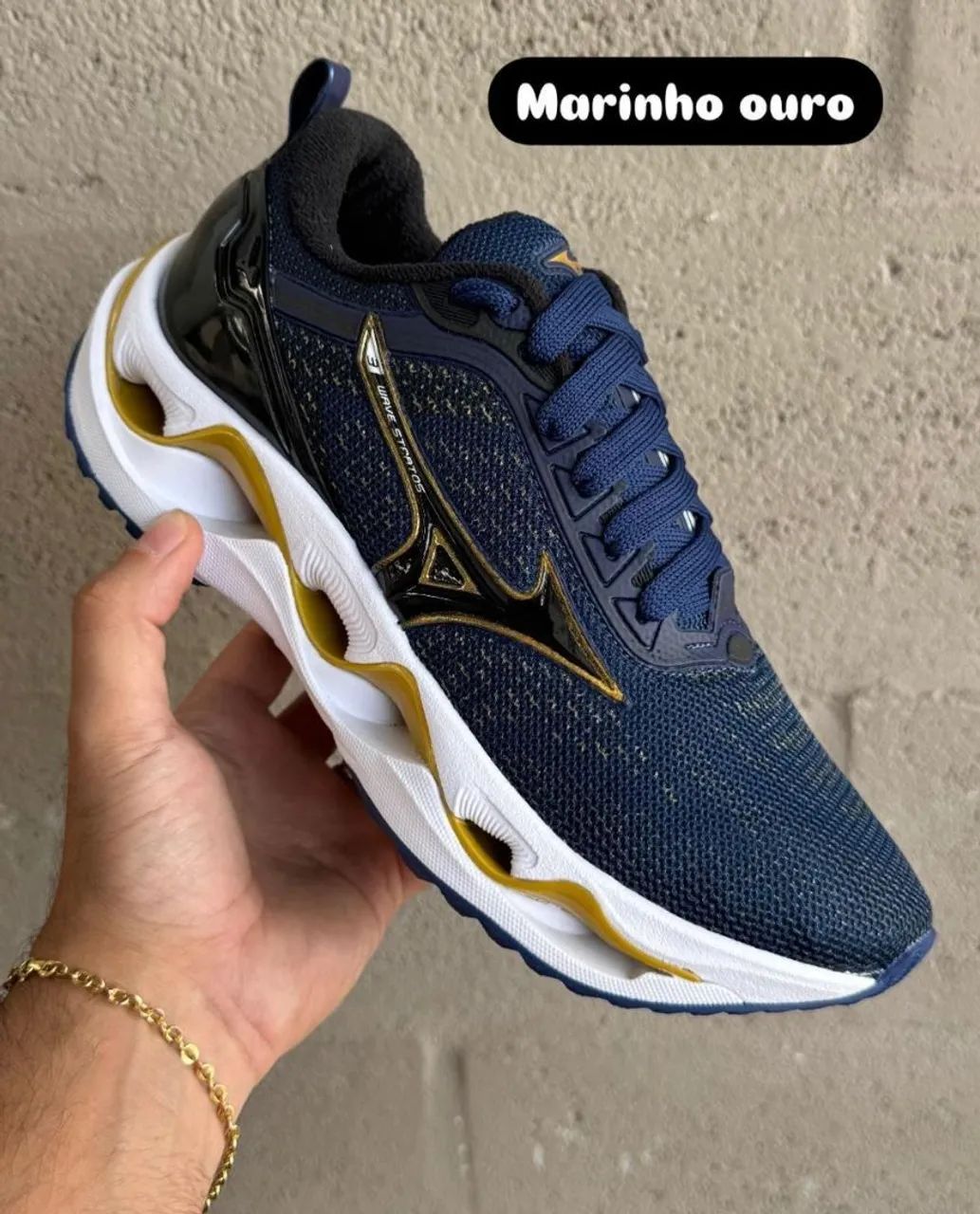 TÊNIS MIZUNO WAVE STRATOS 3 PRIMEIRA LINHA!  - Foto 3