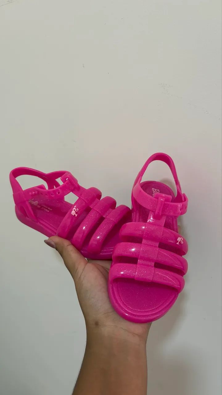Sandália da barbie65137449909891121
