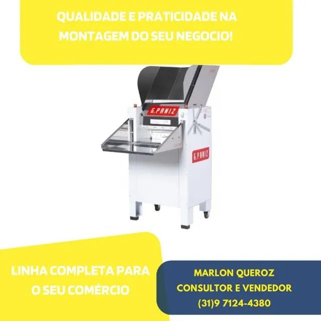 Cilindro de Massas 50CM 2 Motores G.paniz