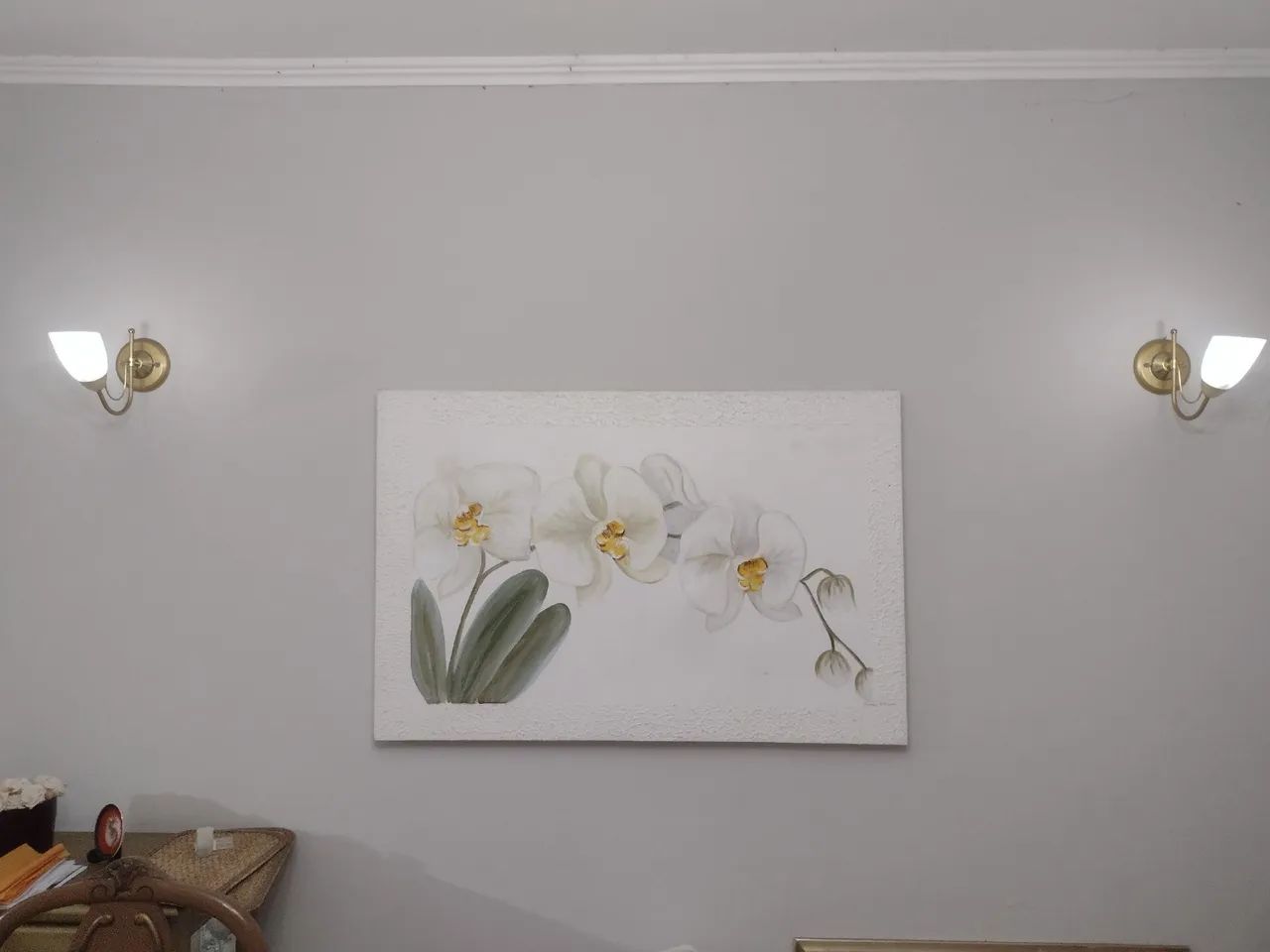 Quadro com pintura assinada - Foto 2