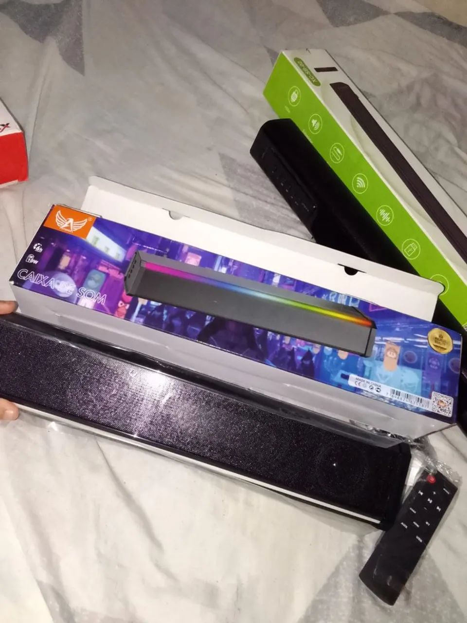 Caixa de Som Soundbar Bluetooth 10W Nova - Foto 2