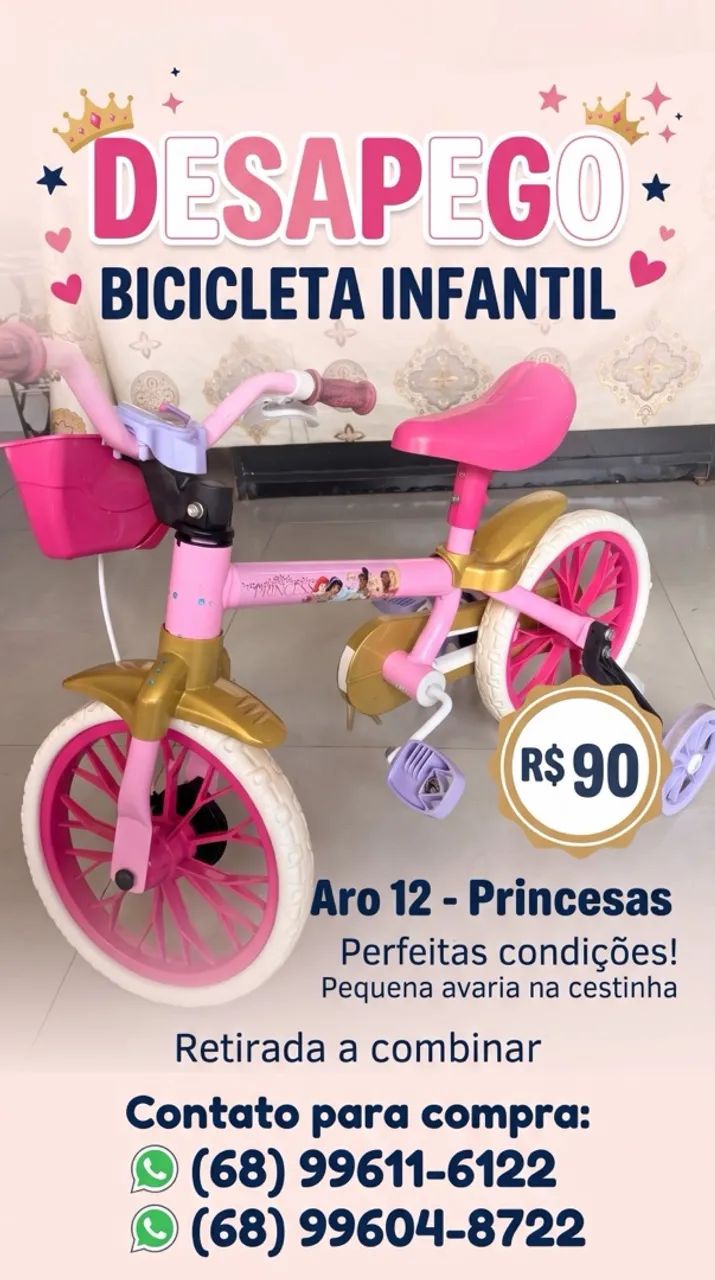 Bicicleta infantil 
