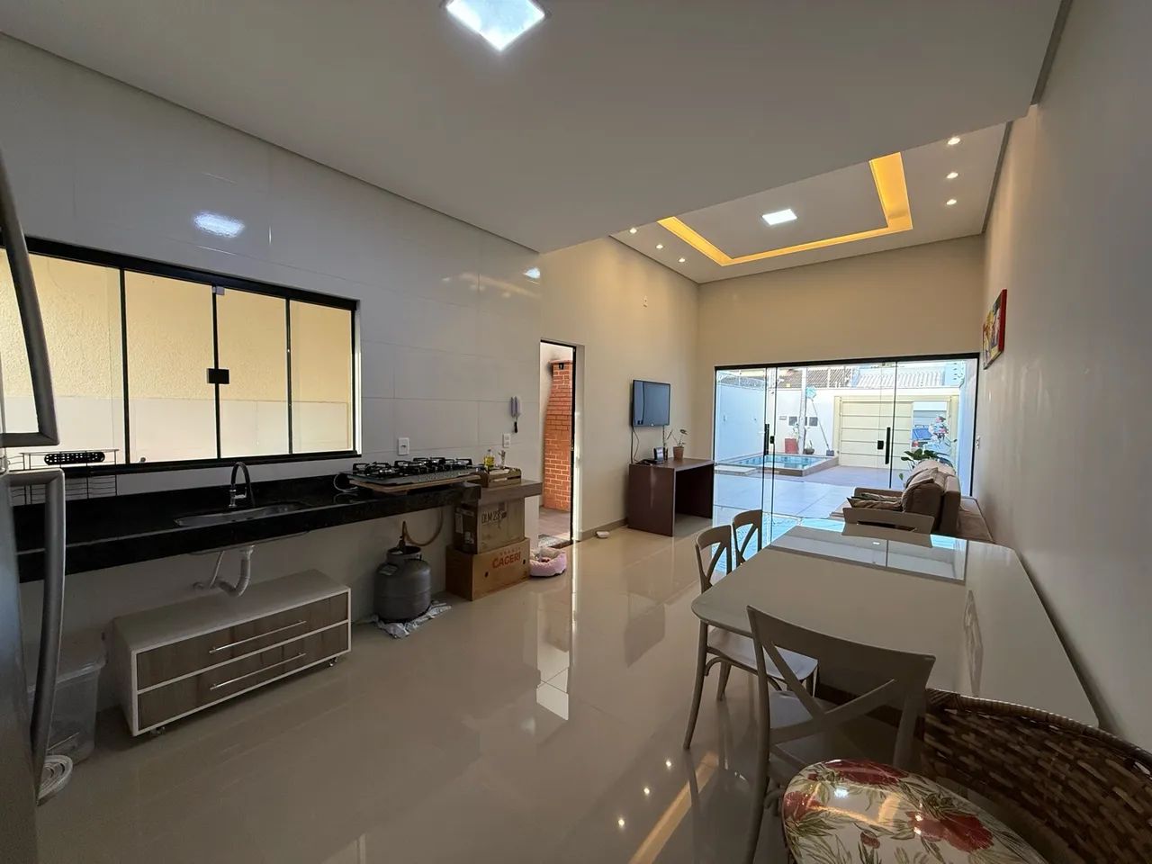 Casa com piscina semi mobiliada na 1406 sul  - Foto 5