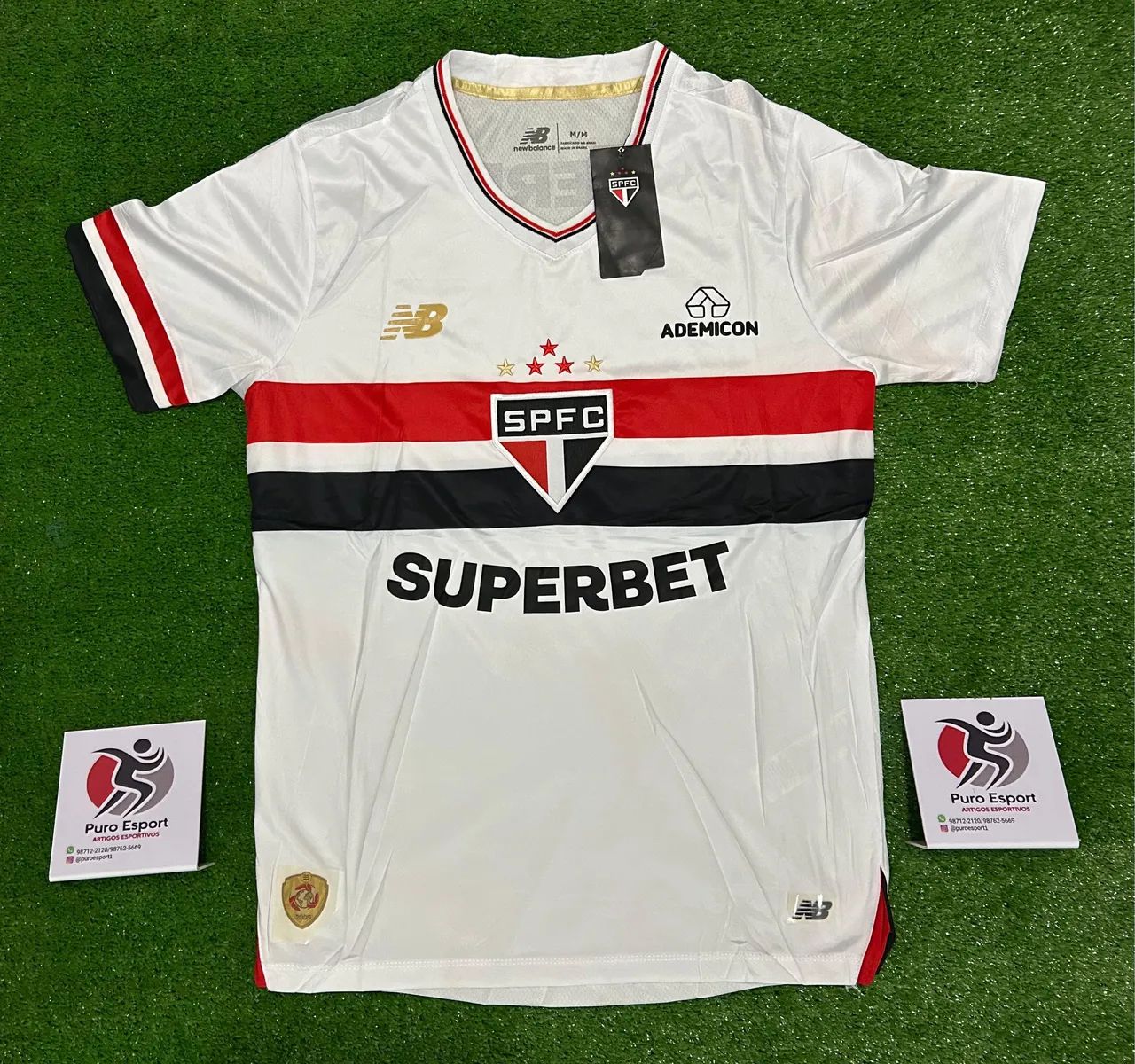 Camisa do São Paulo Branca 