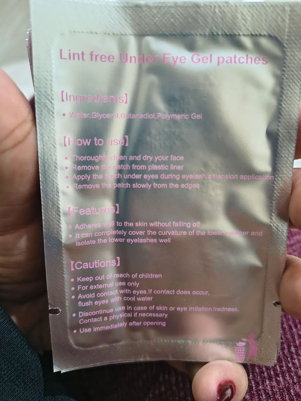 20 Pares Eye Pads de Gel para Alongamento de Cílios - Foto 4