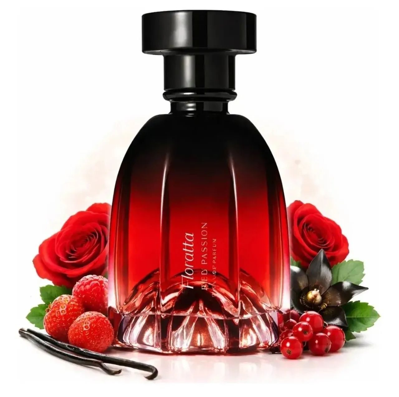 Floratta Red Passion Eau de parfum + loção corporal NativaSPA Ameixa negra  - Foto 2