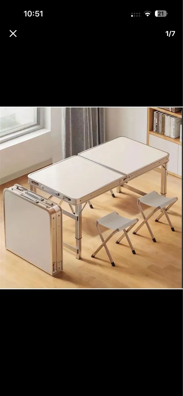 Mesa e cadeiras  - Foto 2