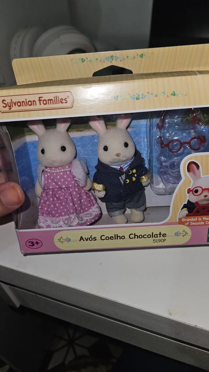 Vendo Sylvanian families avós coelho chocolate  - Foto 2