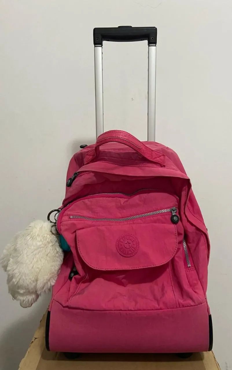 Mochila da Kipling com Rodinhas usada mas Original - Se gostou, faça uma proposta - Foto 3