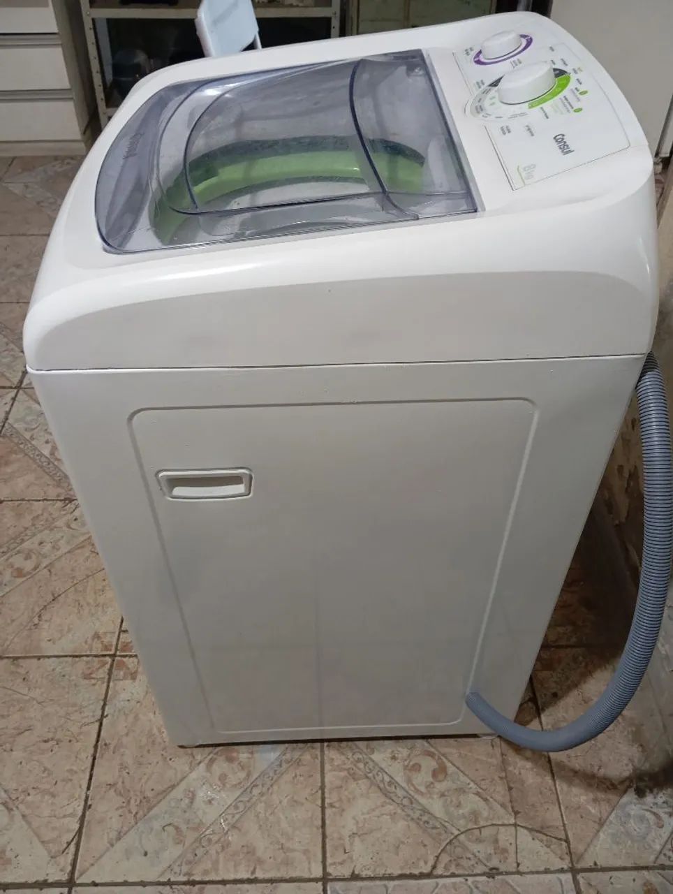 MÁQUINA DE LAVAR CÔNSUL 8KG SEMI NOVA ACEITO CARTÃO DOU GARANTIA FAÇO A ENTREGA  - Foto 3
