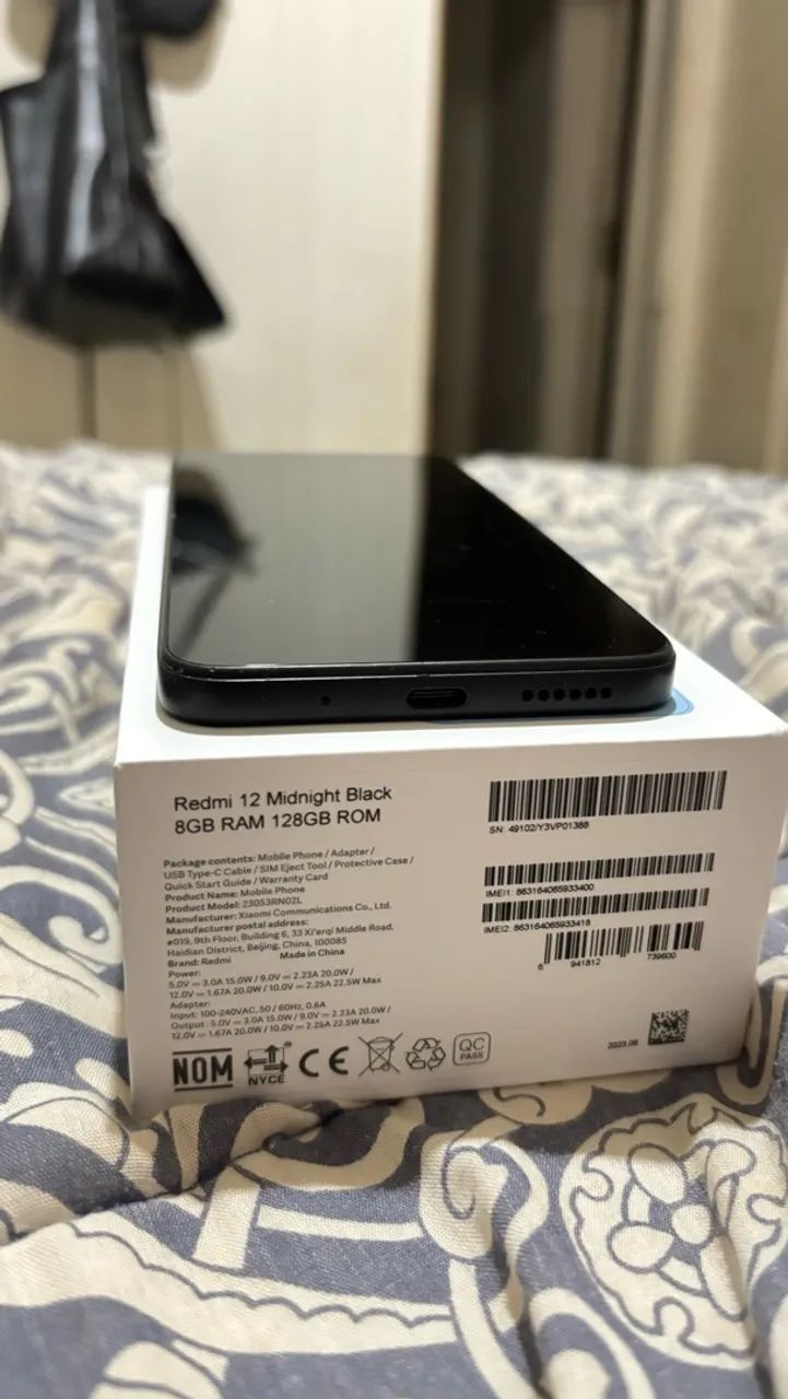 Celular Xiaomi Redmi 12 8gb de ram