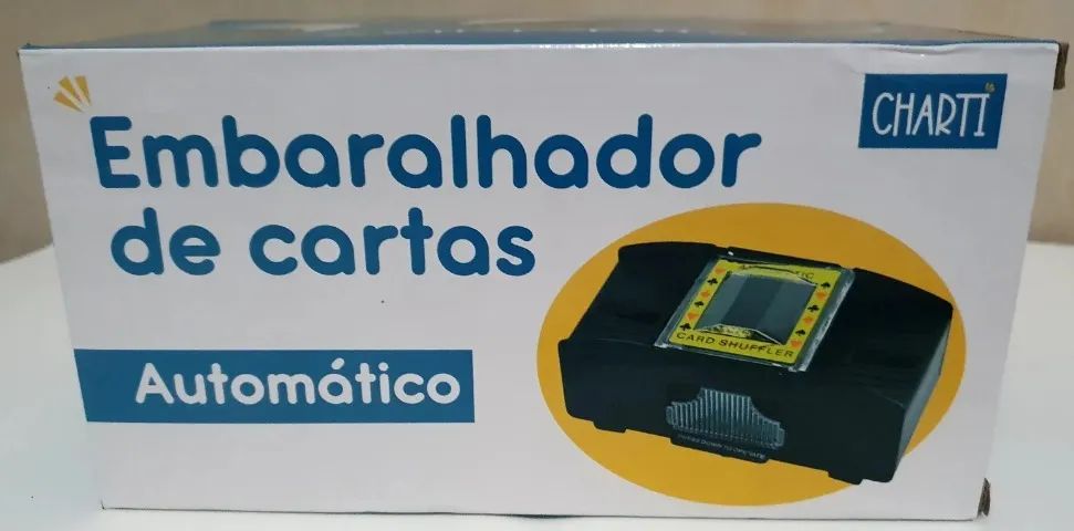 Embaralhador de Cartas Portátil