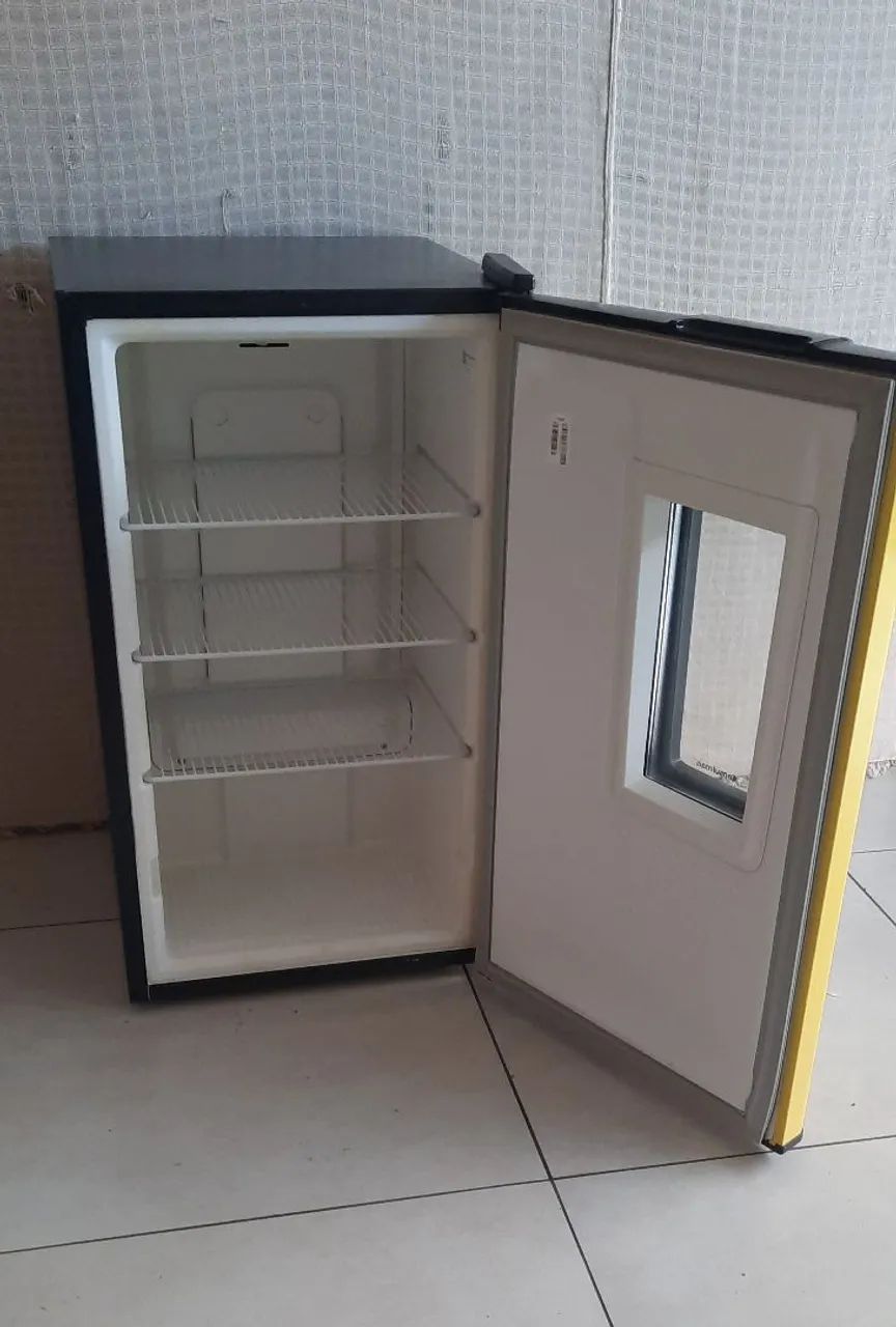 Frigobar cervejeira consul amarelo com luz interna  - Foto 3