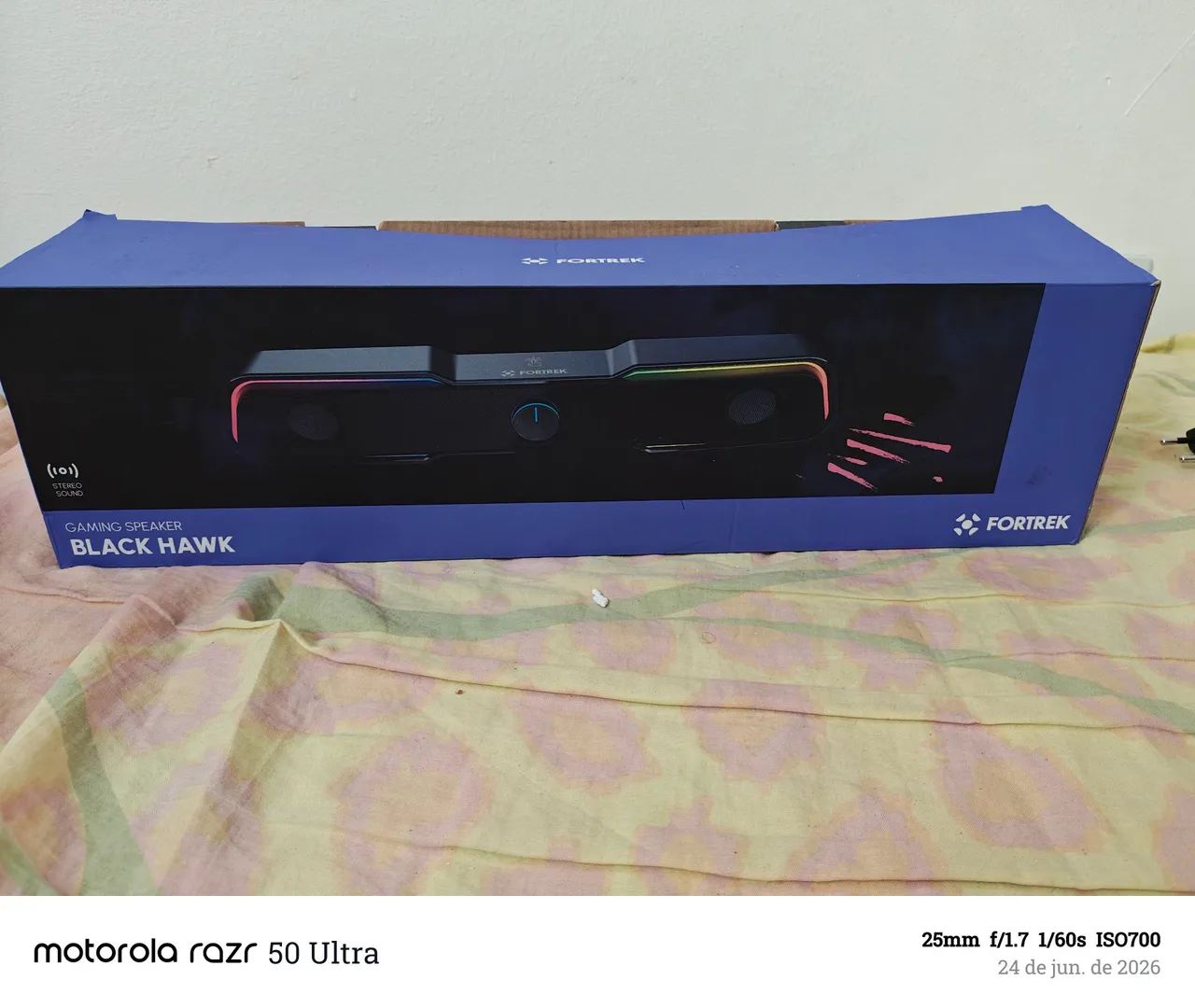 BLACK HAWK GAMING SPEAKER STEREO SOUND